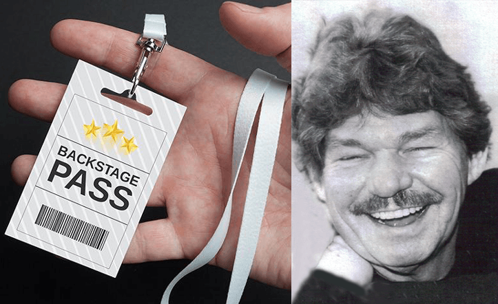 14. A Backstage Pass To David Bowie’s Concert